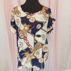 Women's Liva Girl Short Sleeve Shirt size Large